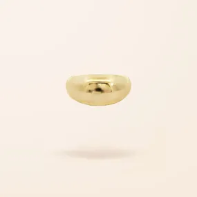 10K Gold Dome Ring