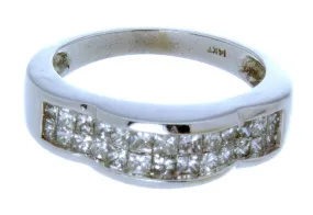 1.50ct Invisible Set Diamond Band Ring