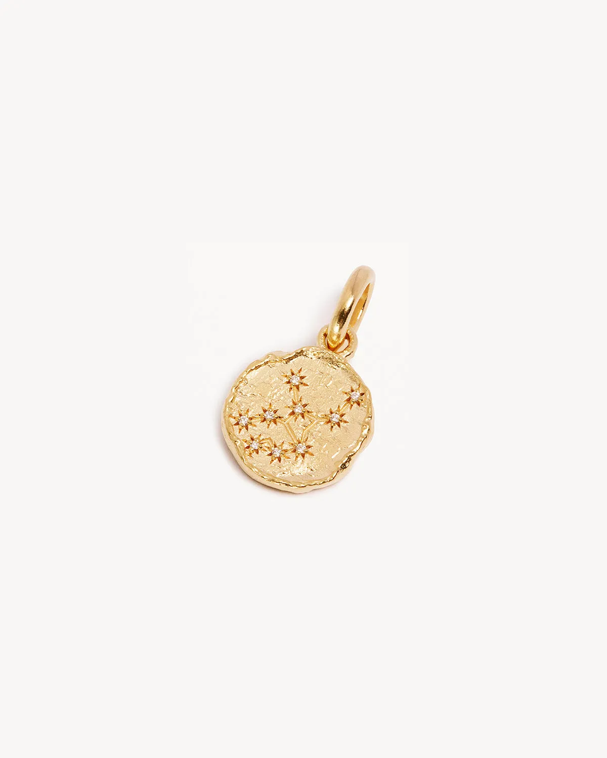 18k Gold Vermeil Cosmic Love Zodiac Annex Link Pendant - Virgo