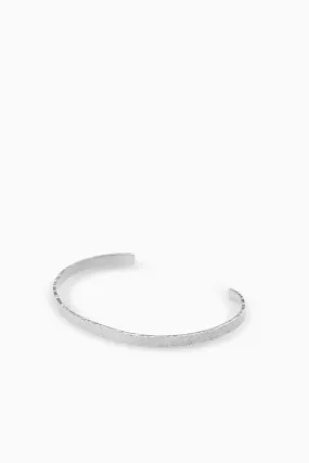 Battered Cuff | Silver