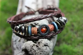 Braided Leather Bracelet