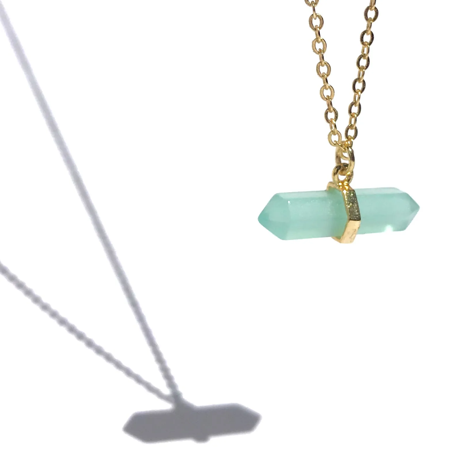 CRYSTAL BAR NECKLACE