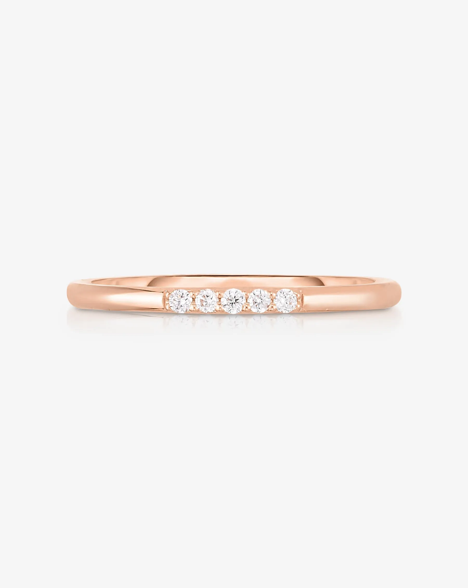 Diamond Row Stackable Ring