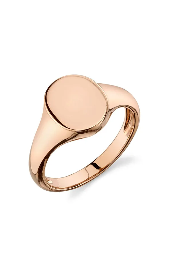 Disc Signet Ring