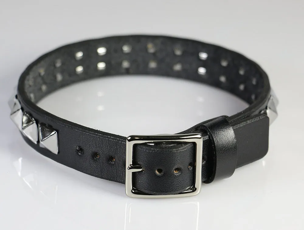 Freddie Mercury Style Studded Leather Armband