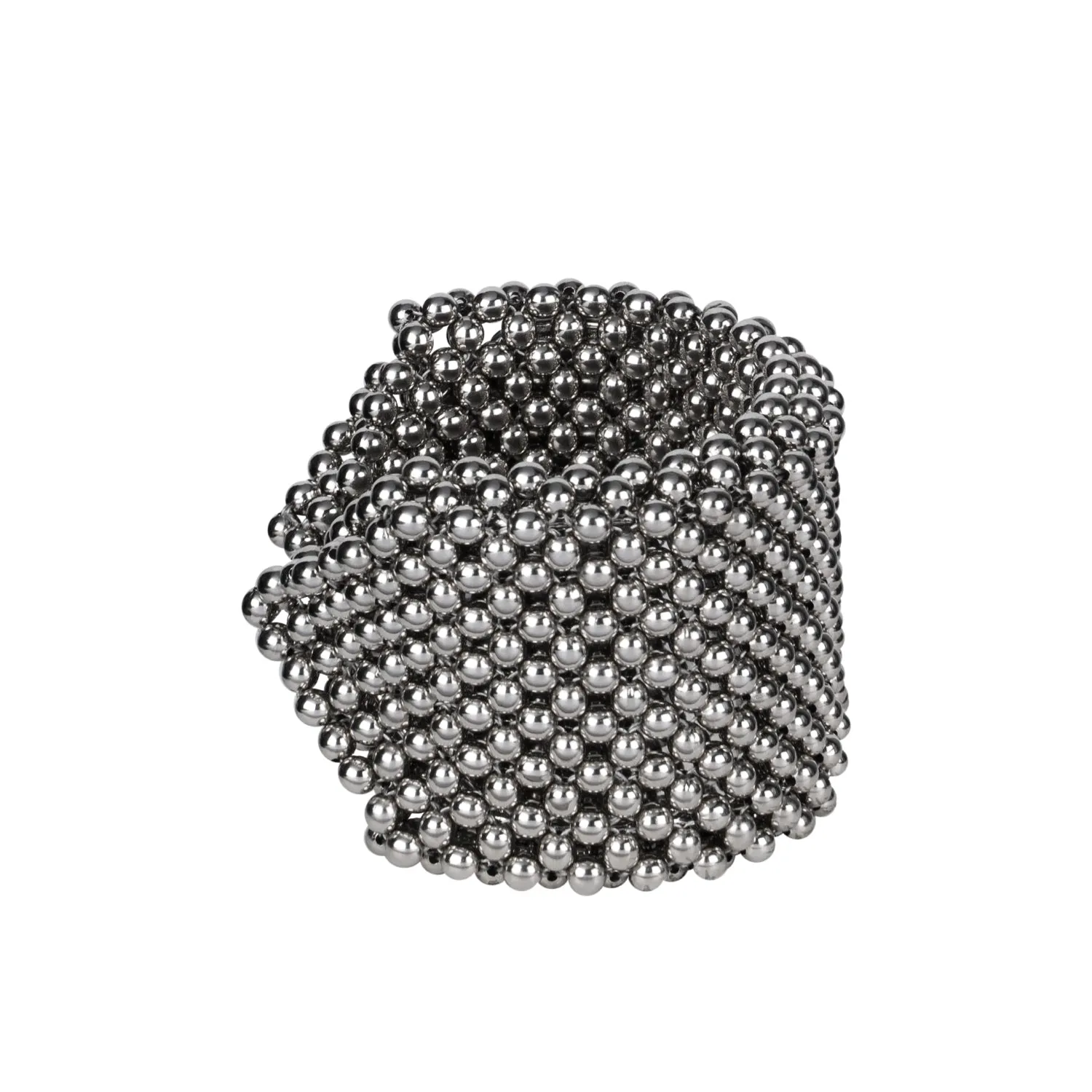 Men's Artemisia Wide Supple Cuff in Silver