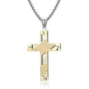 Men's Christian Necklace <br> Padre Nuestro