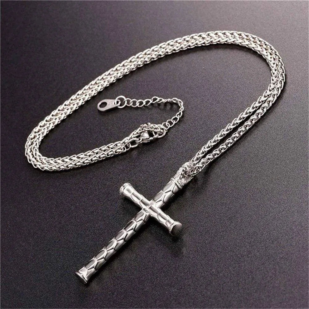 Men's Christian Necklace <br> Rustic