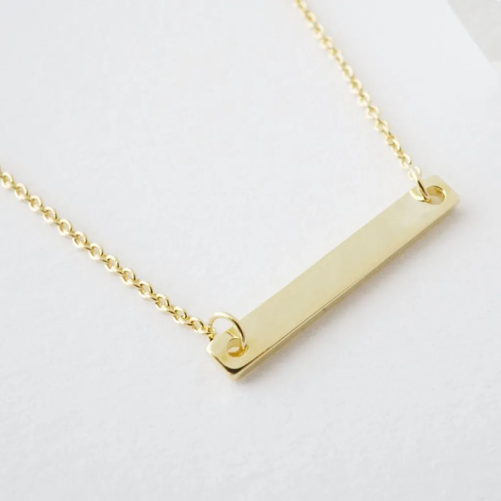 Mini Bar Necklace - Final Sale