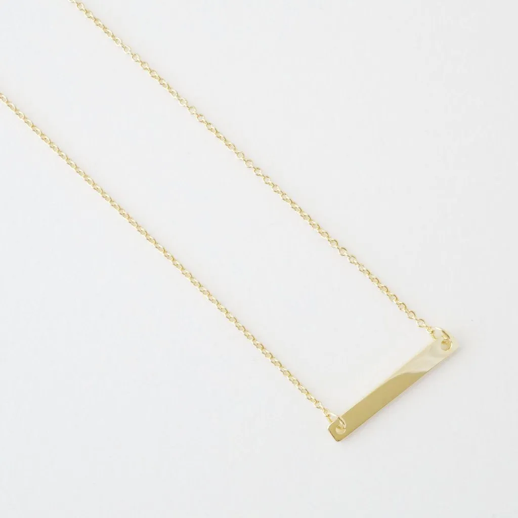 Mini Bar Necklace - Final Sale