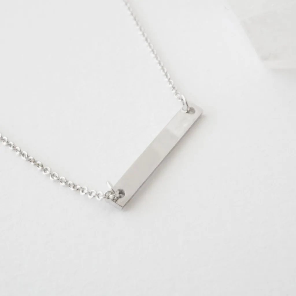 Mini Bar Necklace - Final Sale