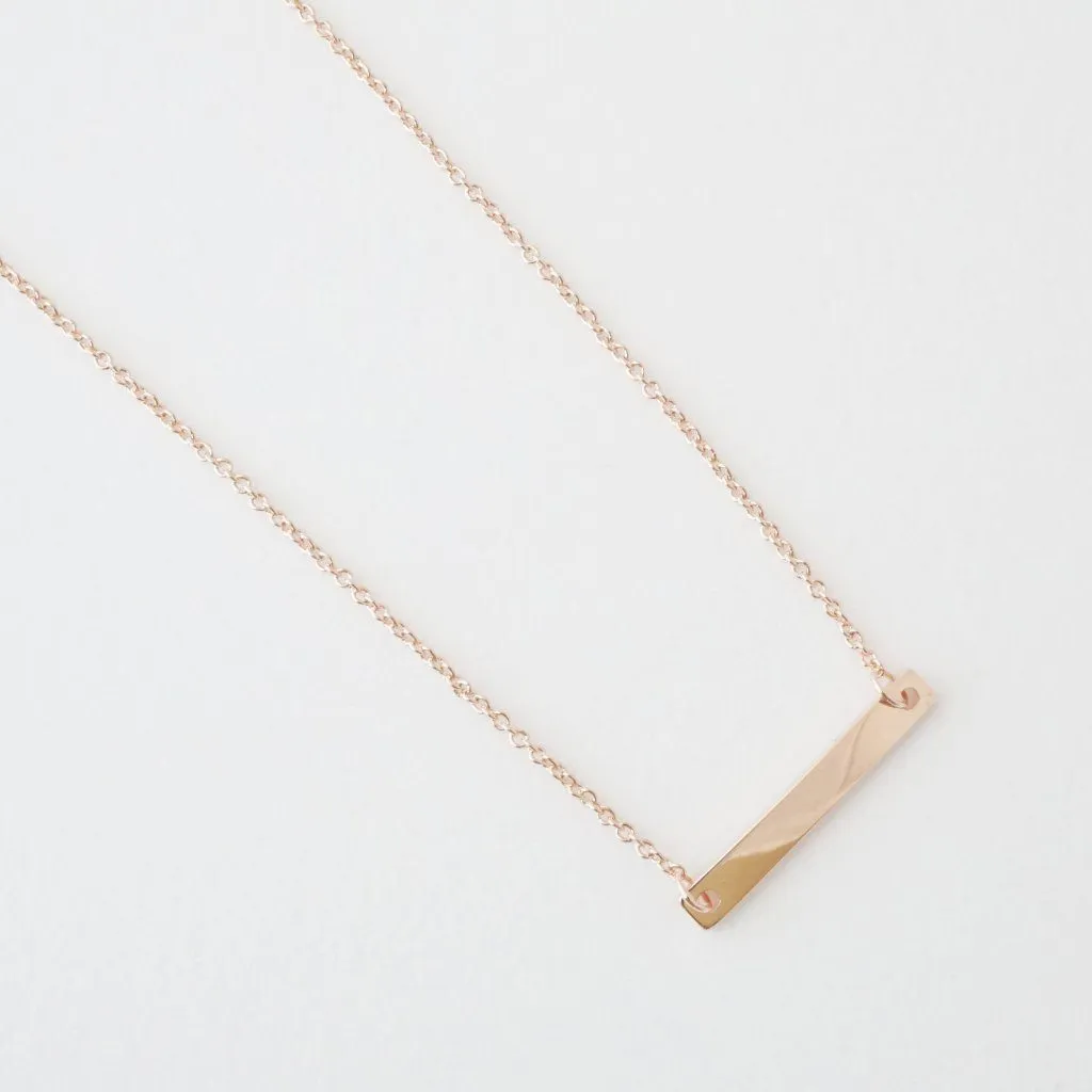 Mini Bar Necklace - Final Sale