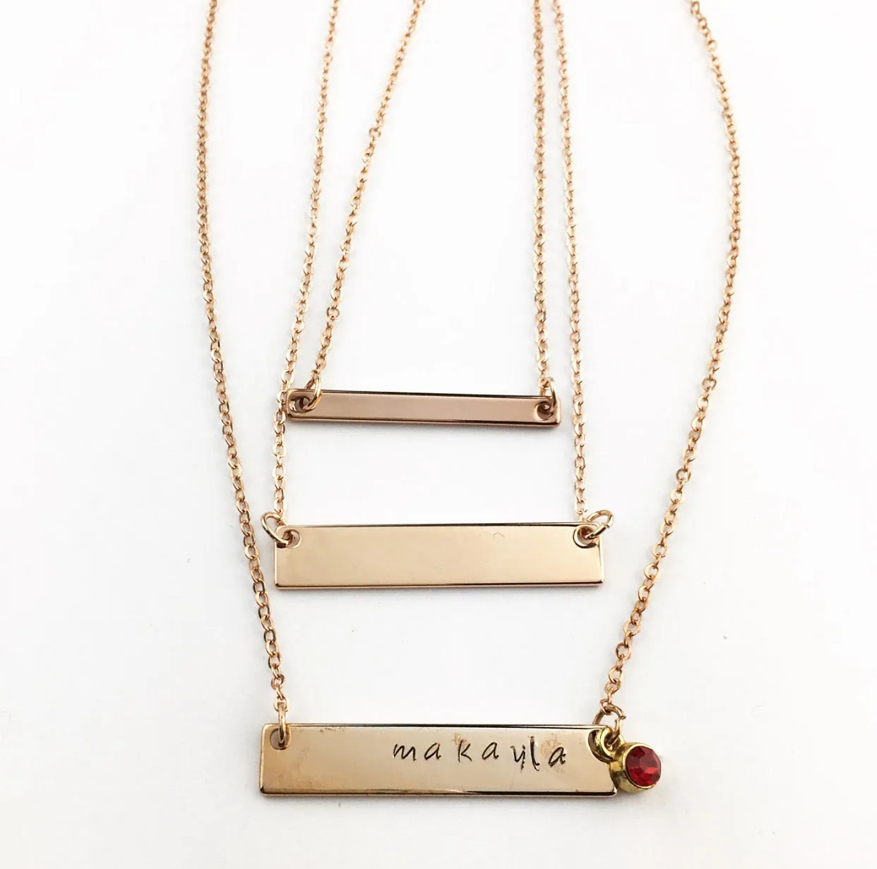 Name Bar Necklace