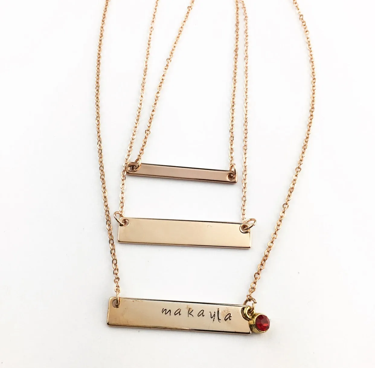 Name Bar Necklace