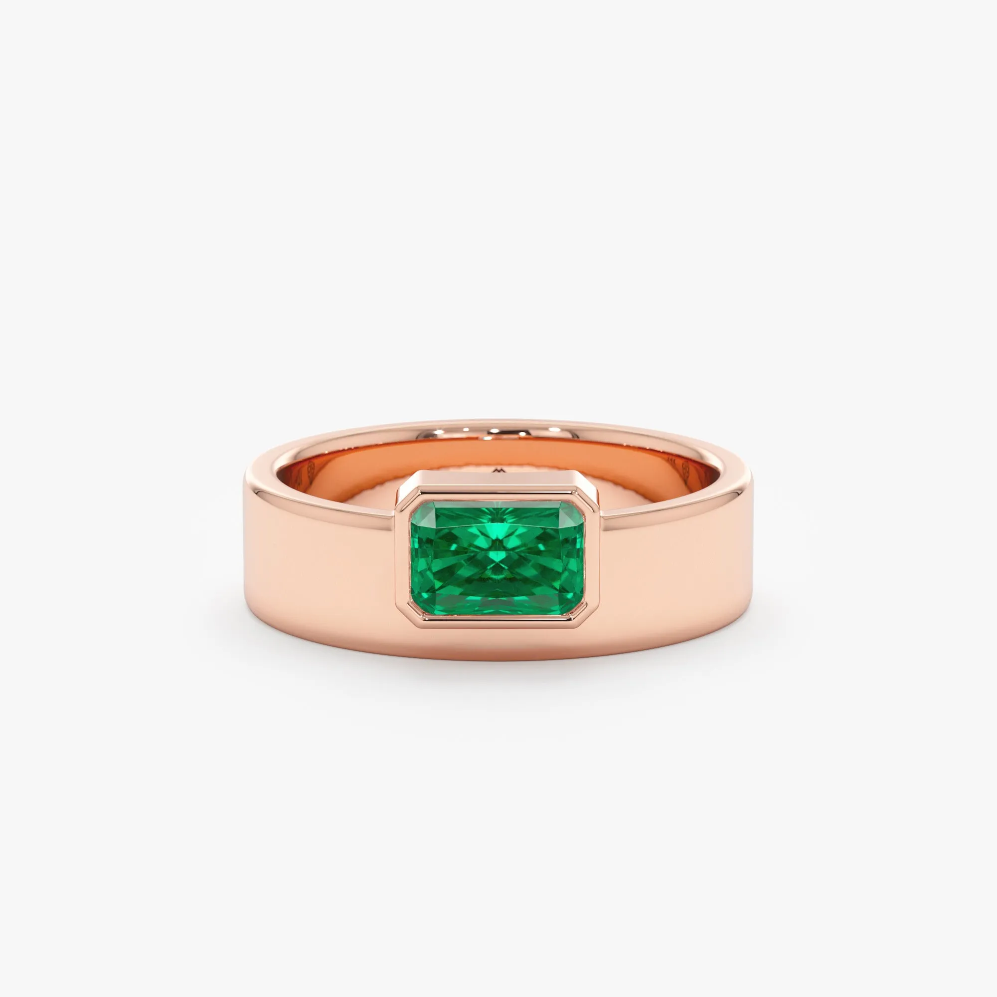 Octagon Emerald Ring, Geneva