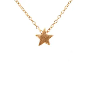 Rosy Mini Star Pendant Necklace