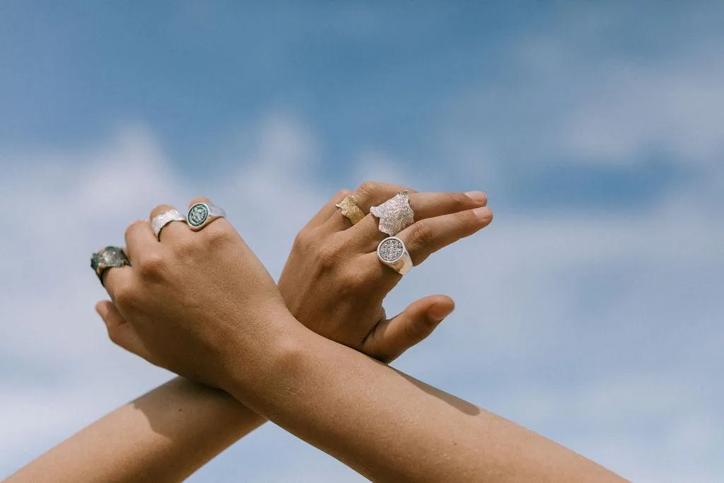 saint signet ring