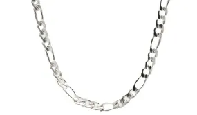 Silver Figaro Chain