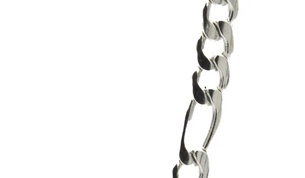 Silver Figaro Chain