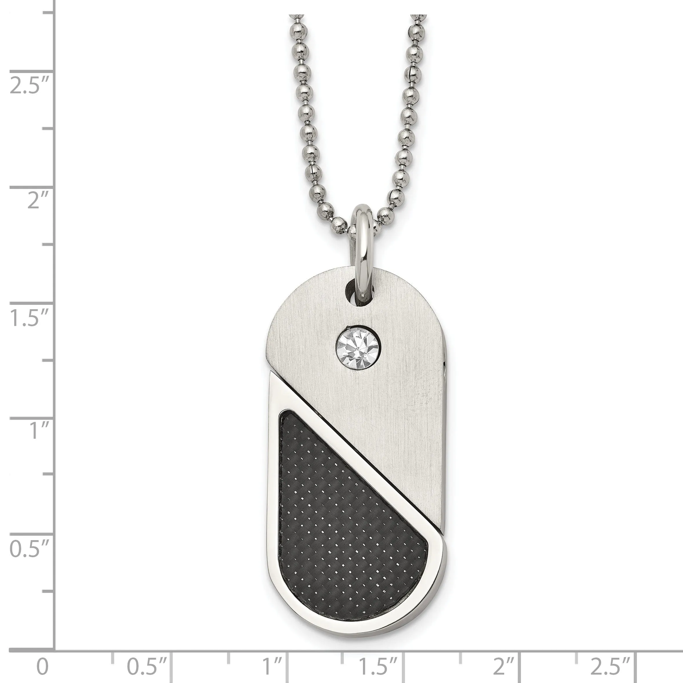 Stainless Steel Dog Tag Necklace