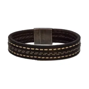 The Remington Bespoke Leather Bracelet