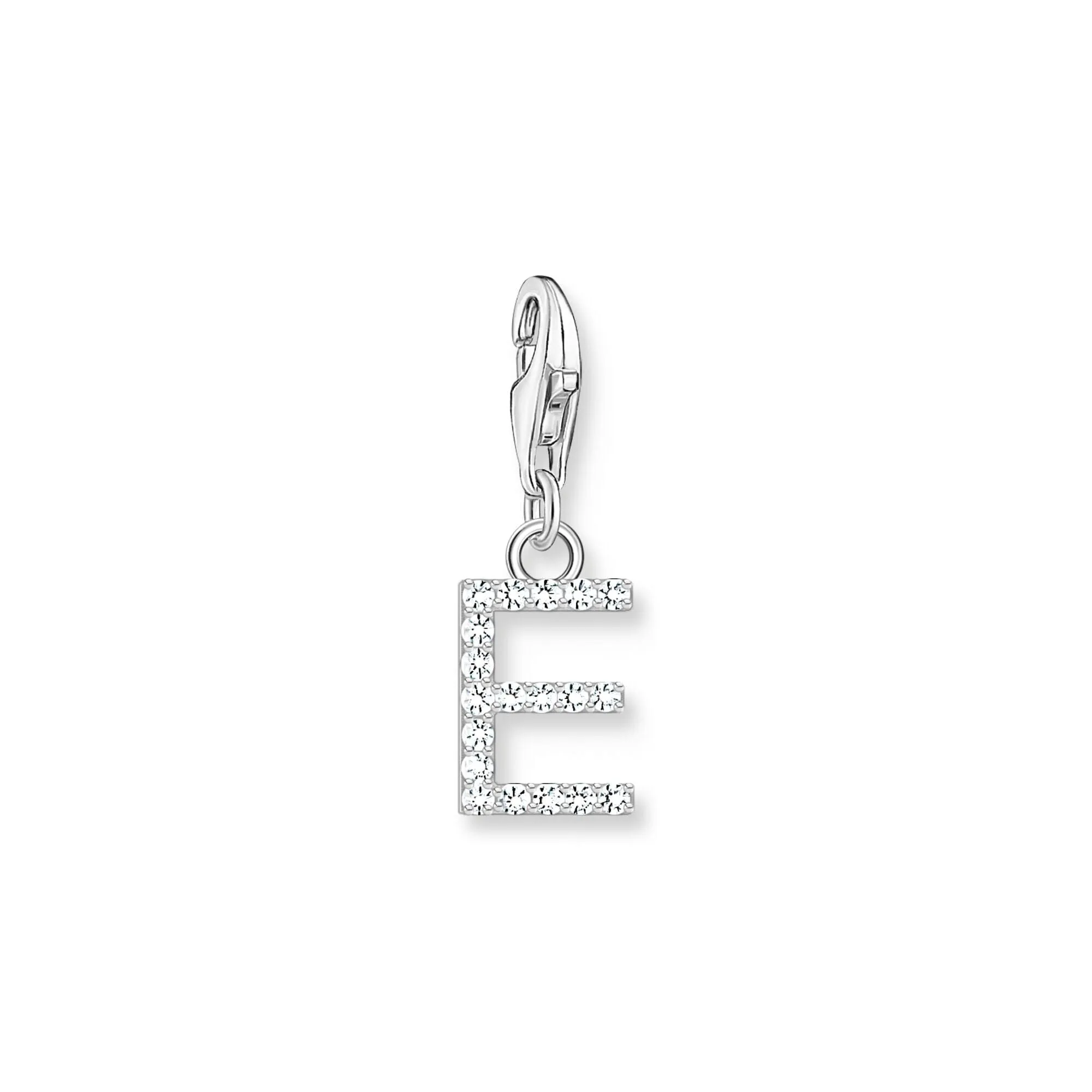 THOMAS SABO Charm Pendant Letter E Silver