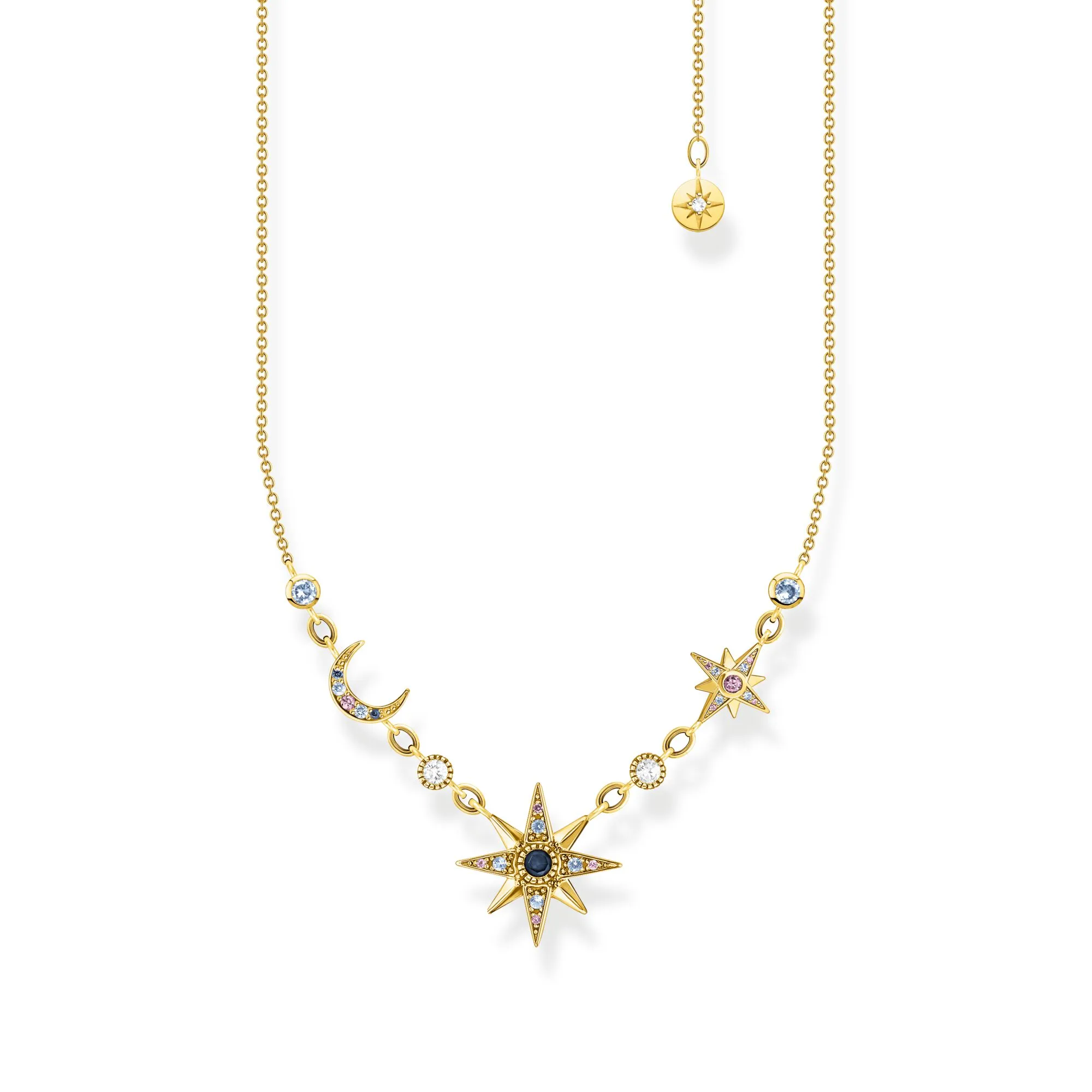 Thomas Sabo Necklace royalty star & moon