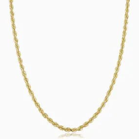 Titan Rope Statement Chain Necklace