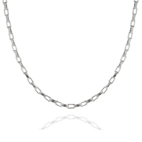 Venetian Box Chain (Silver-Plated)