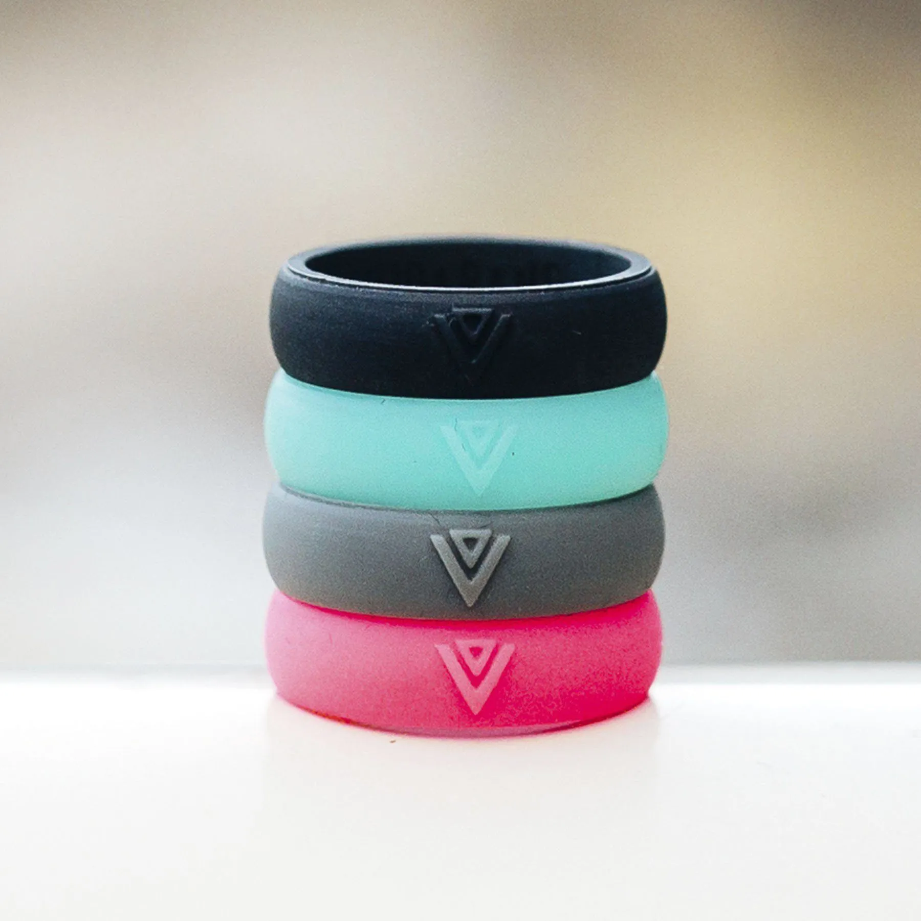 Vidaband Silicone Ring - Grey - Women's